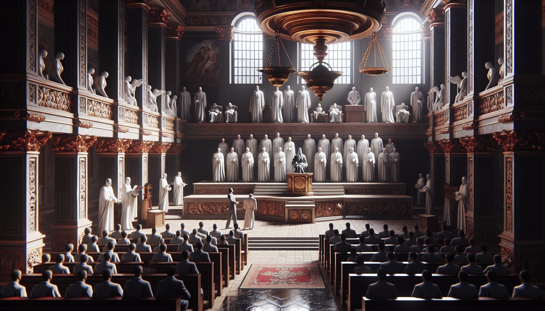 Judgment in the Temple — The ritual of exclusion repeated